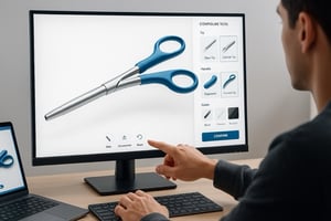 Medizinische Produktkonfiguratoren 3D Visualisierung