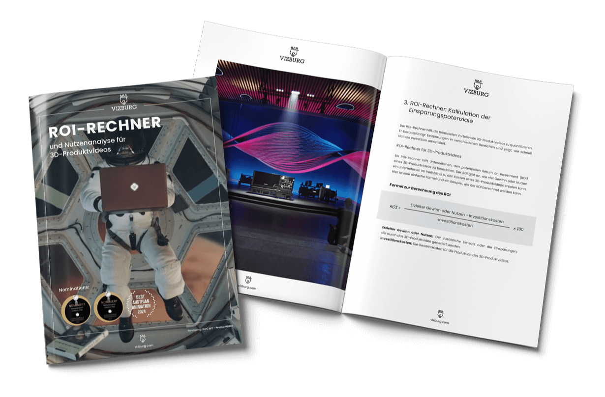 ROI Rechner 3D Produktvideos für Angenturen
